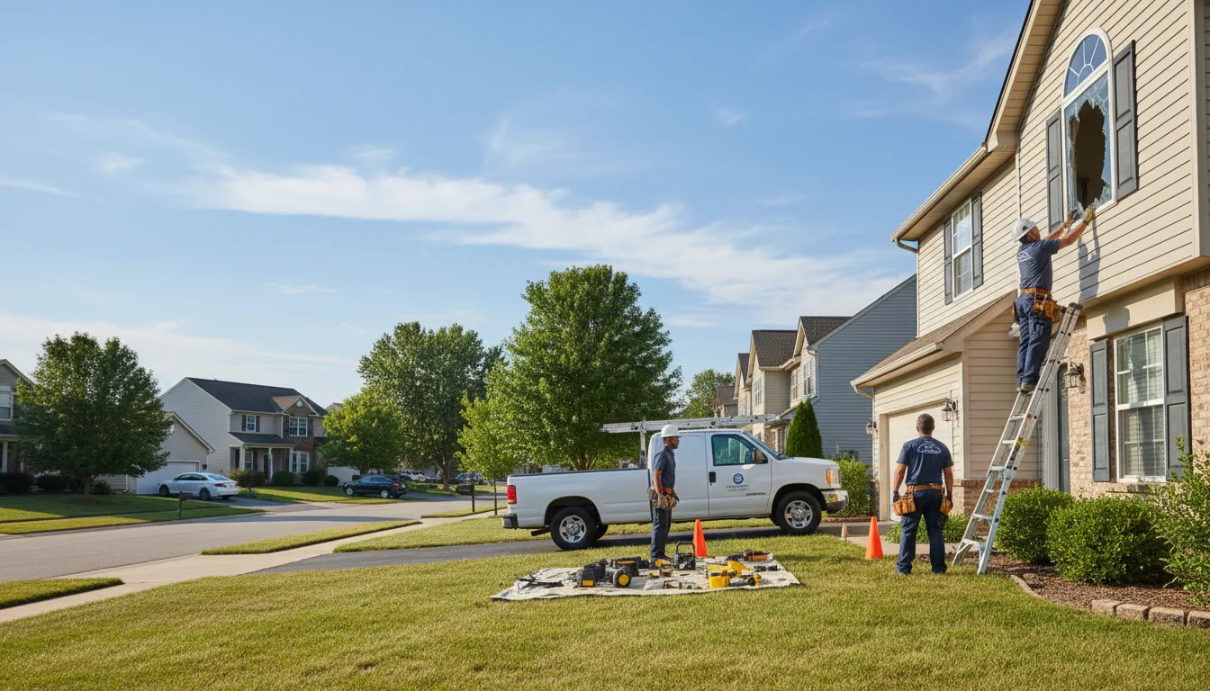 Expert window installer providing residential service in Eakly, OK